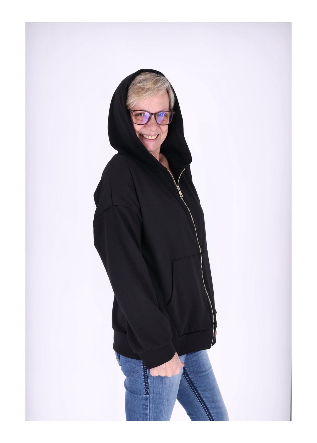 Splash of Color Sweatjacke Damen Kapuze