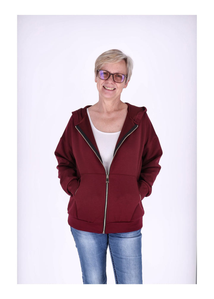 Splash of Color Sweatjacke Damen Kapuze