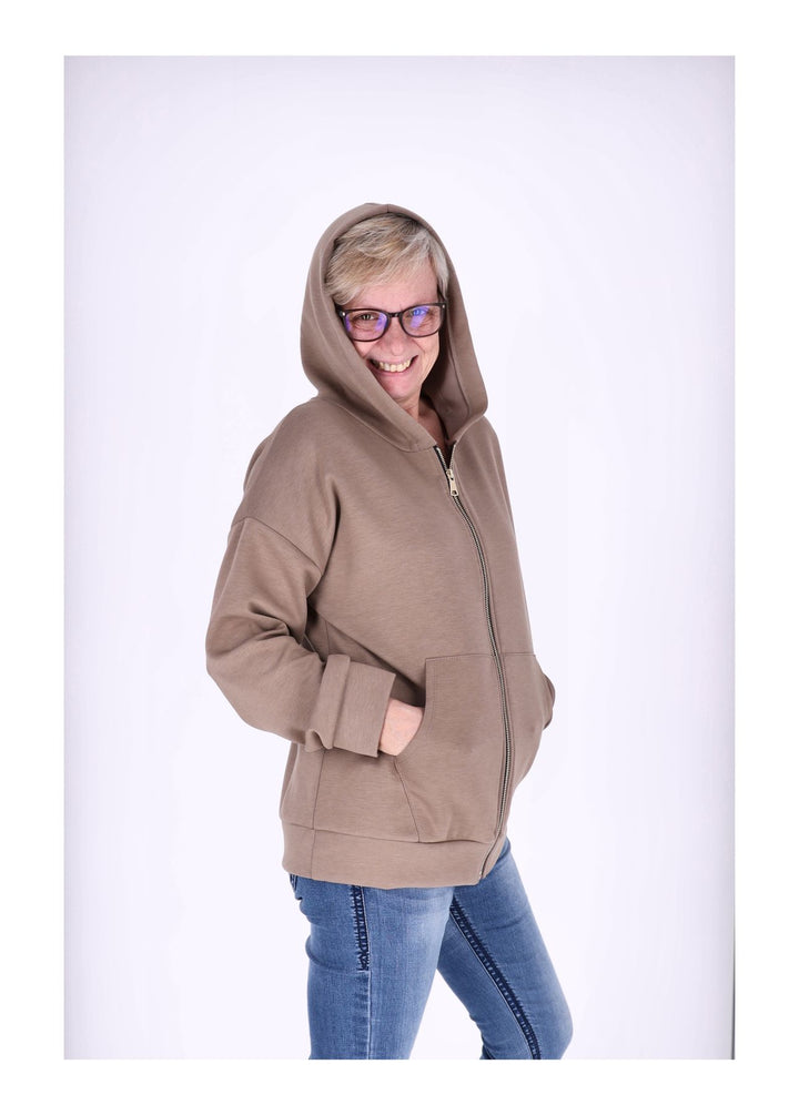 Splash of Color Sweatjacke Damen Kapuze