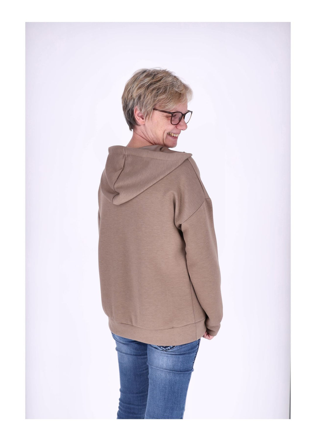 Splash of Color Sweatjacke Damen Kapuze