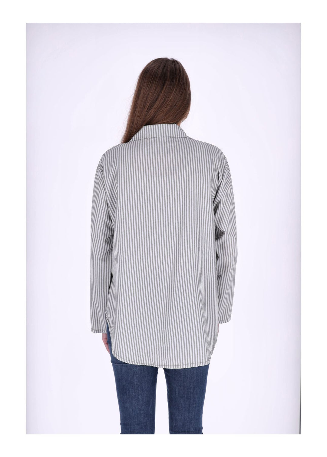 Splash of Color Bluse Damen Streifen
