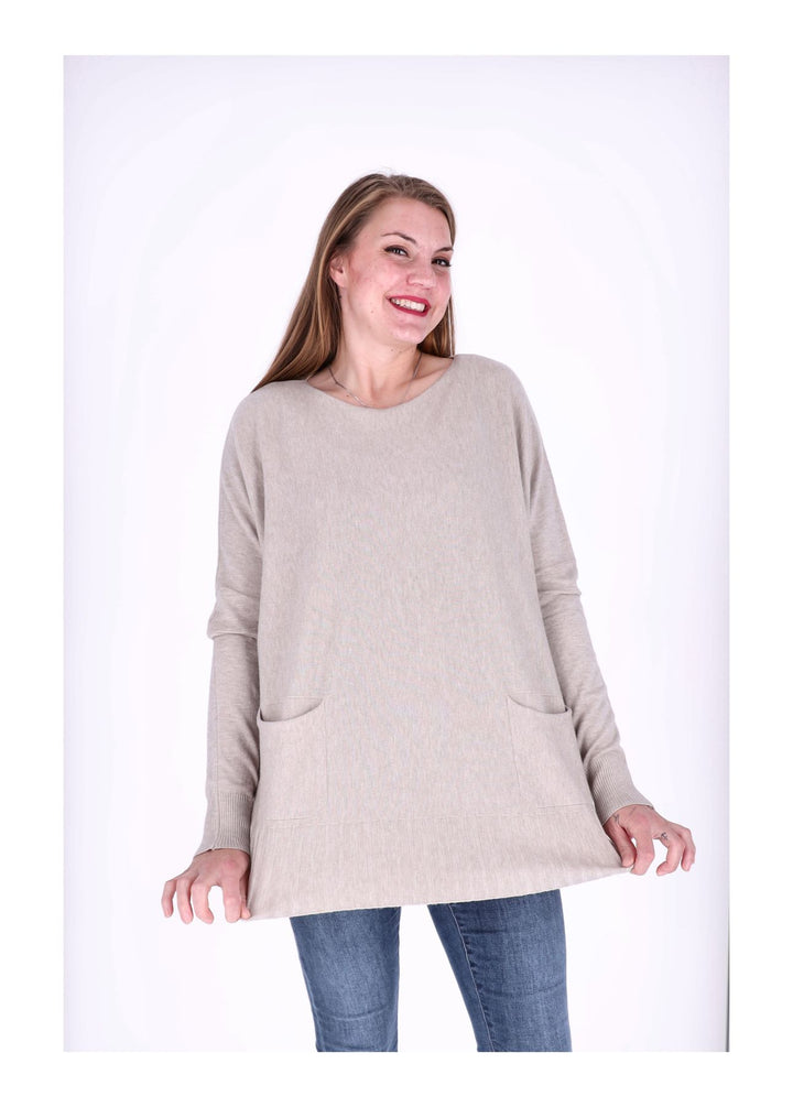 Splash of Color Strickpullover Damen
