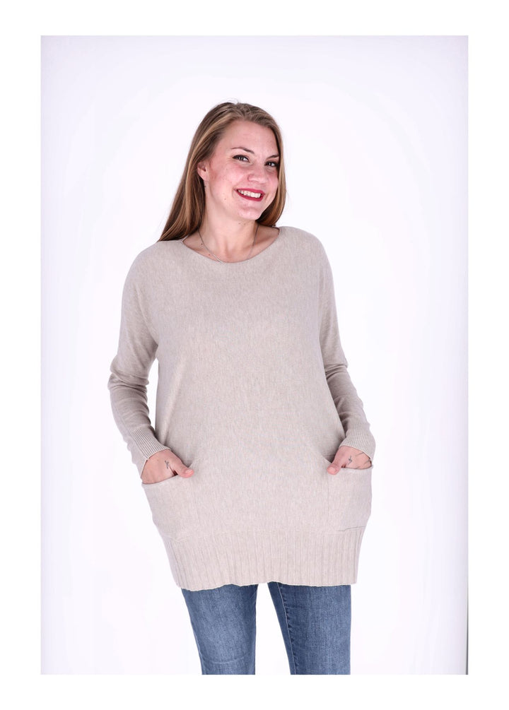 Splash of Color Strickpullover Damen