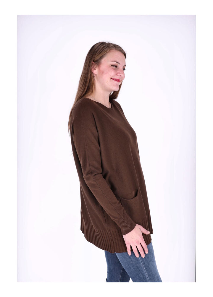 Splash of Color Strickpullover Damen