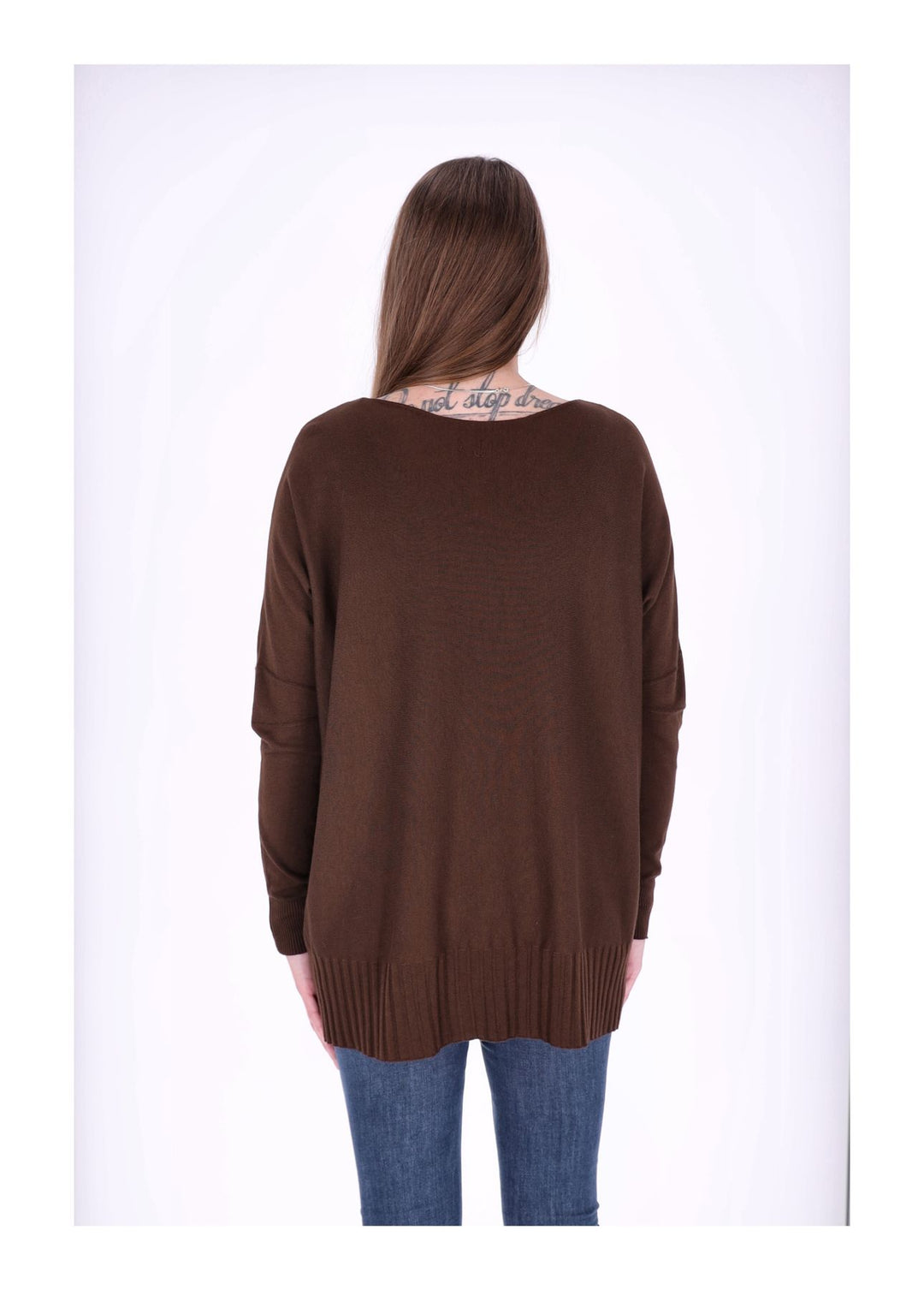 Splash of Color Strickpullover Damen