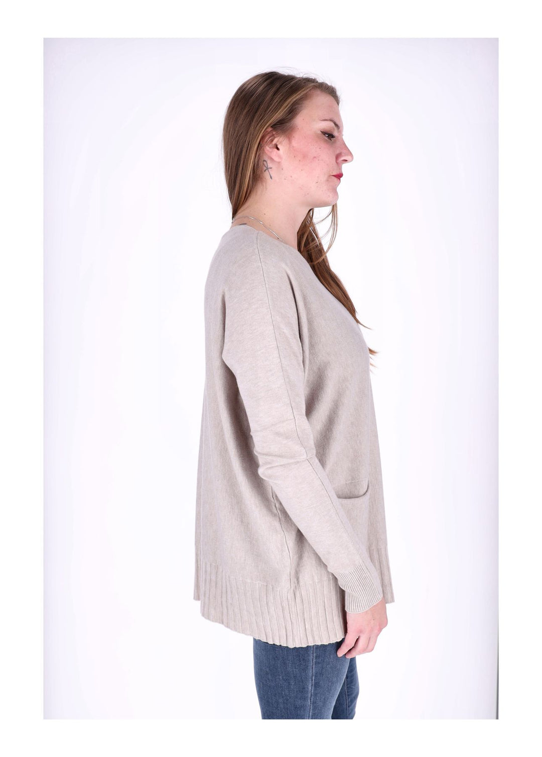 Splash of Color Strickpullover Damen