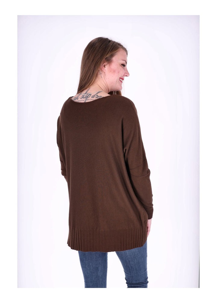 Splash of Color Strickpullover Damen