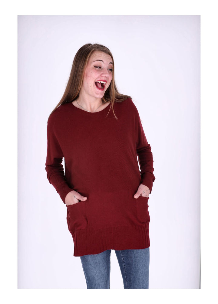 Splash of Color Strickpullover Damen