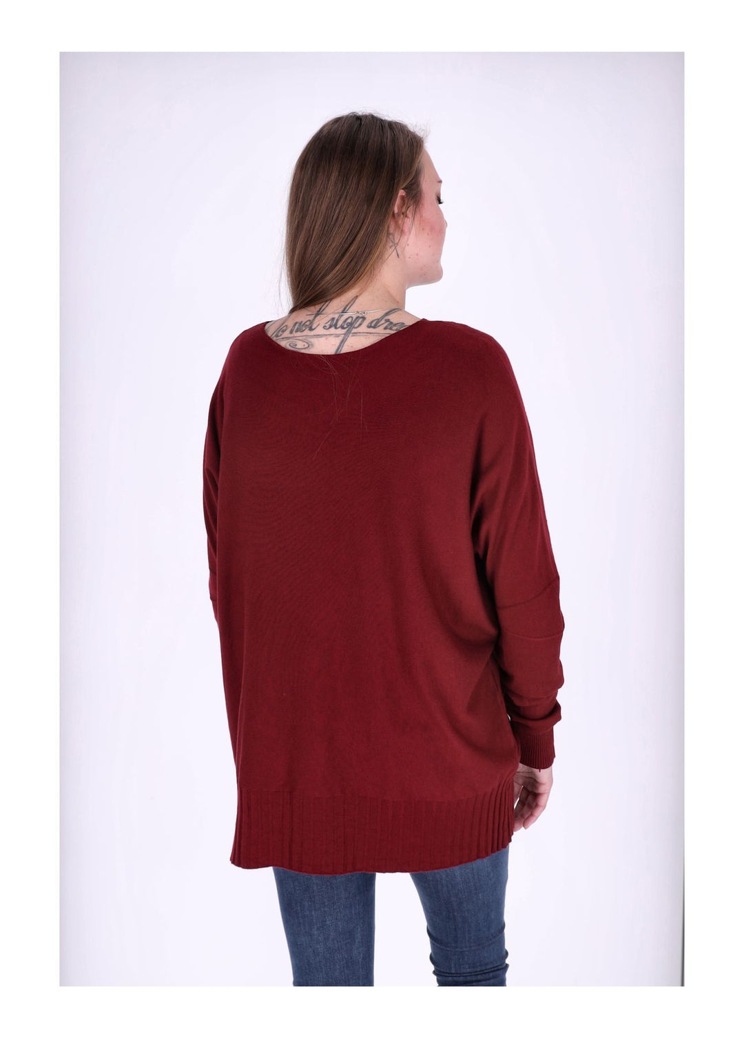 Splash of Color Strickpullover Damen