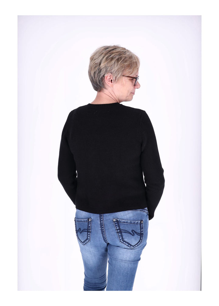 Splash of Color Strickjacke Zweireiher Damen