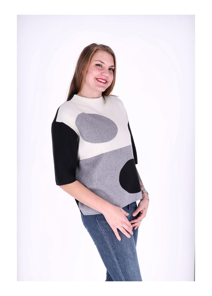 Splash of Color Strickpullover Damen