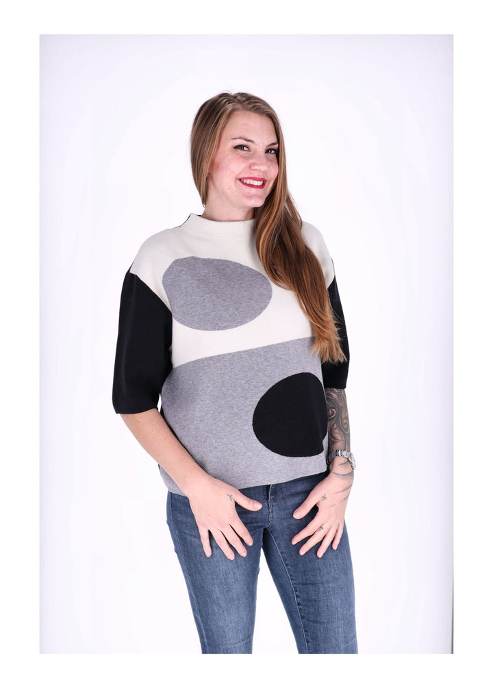 Splash of Color Strickpullover Damen