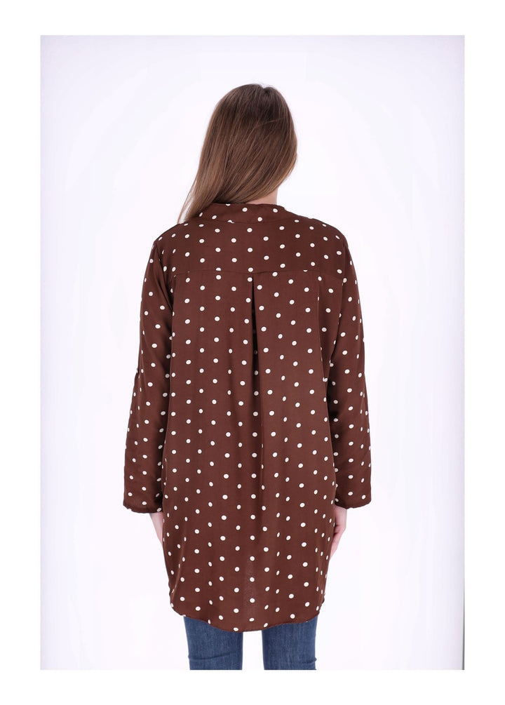 Splash of Color Blusenshirt Damen Punkte
