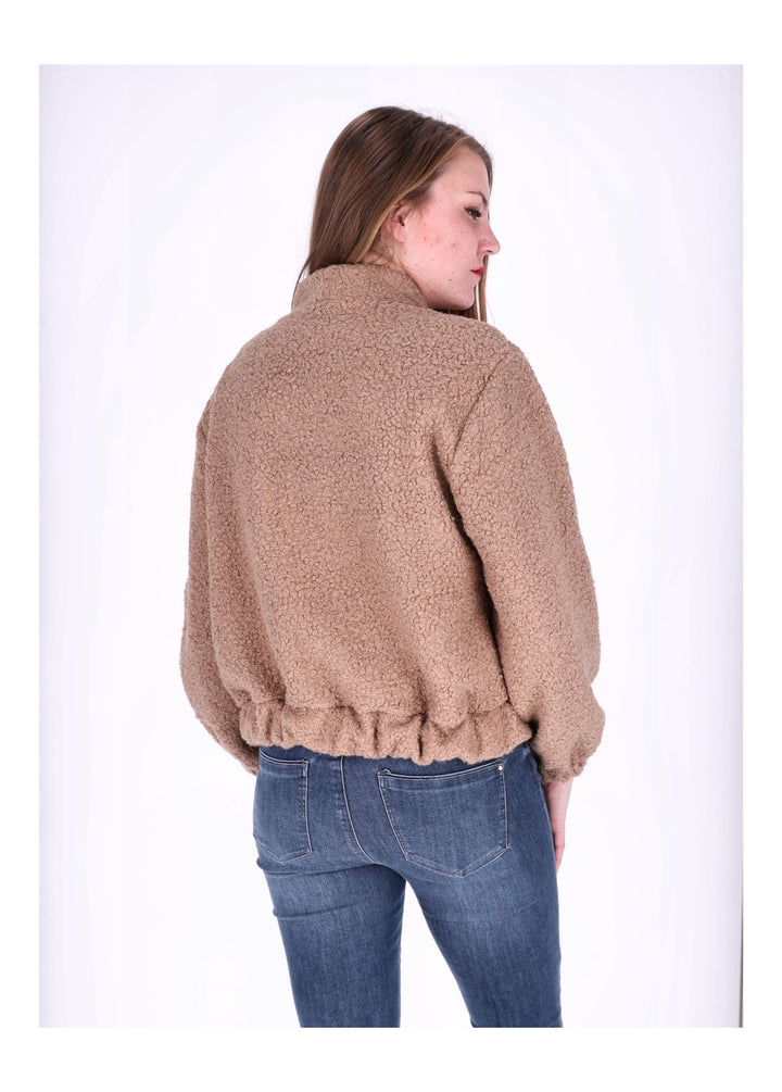 Bundjacke Damen Bouclé