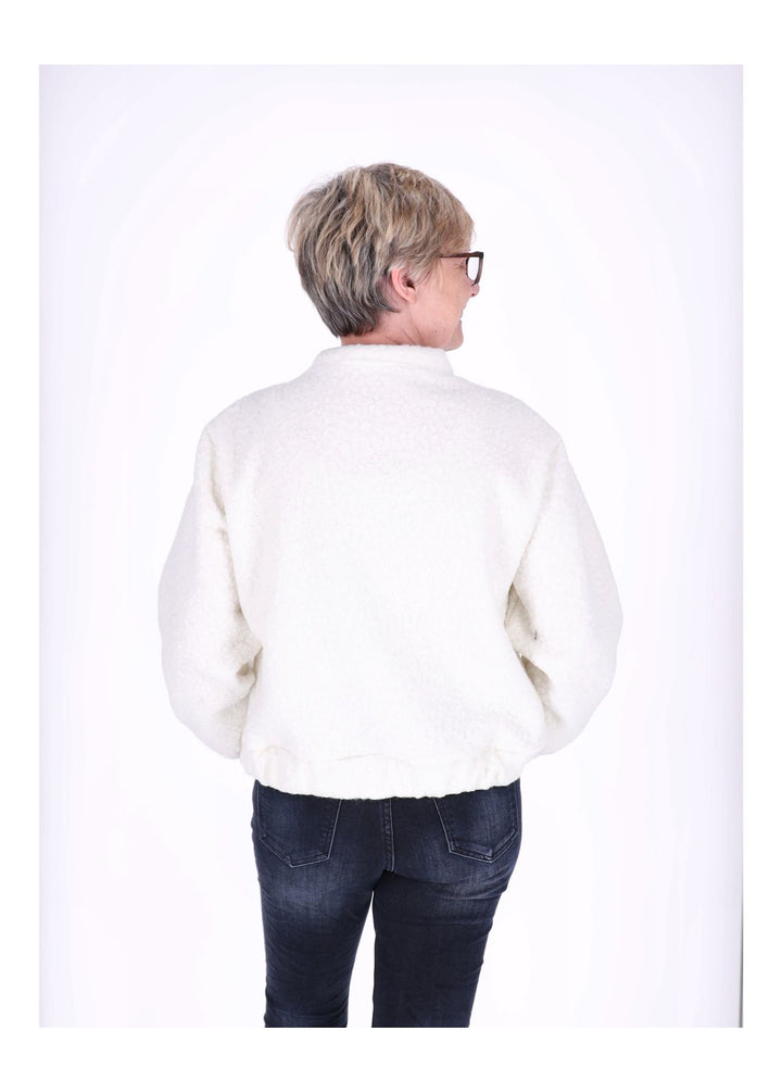 Bundjacke Damen Bouclé