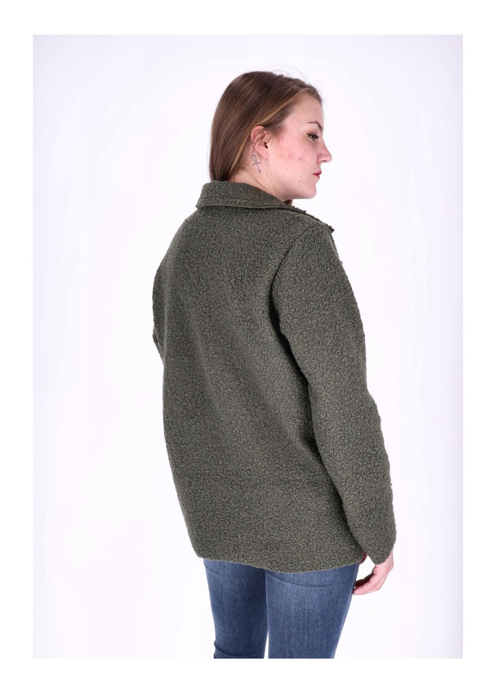 Splash of Color Bouclé Kurzjacke Damen