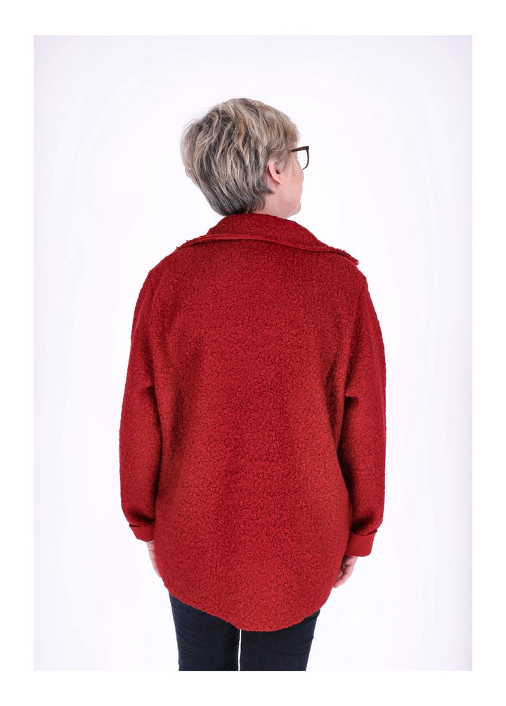 Splash of Color Bouclé Kurzjacke Damen