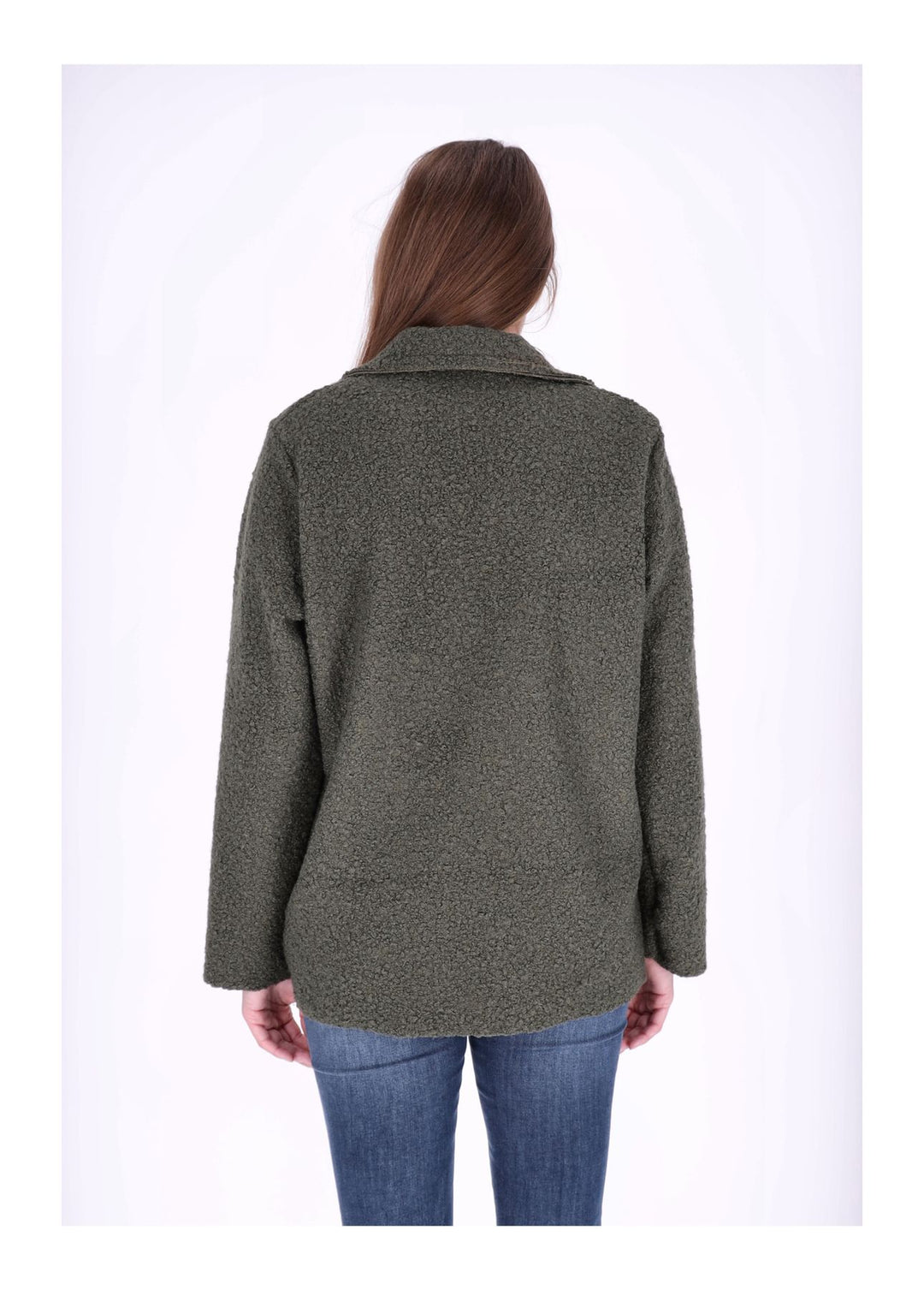 Splash of Color Bouclé Kurzjacke Damen