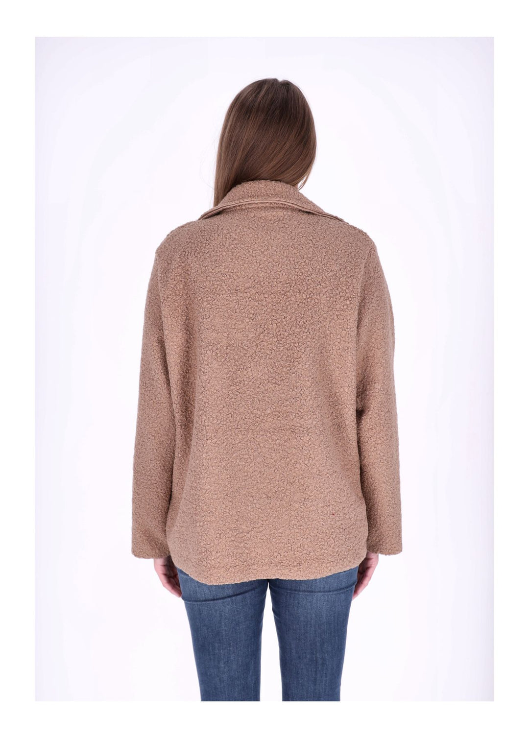 Splash of Color Bouclé Kurzjacke Damen