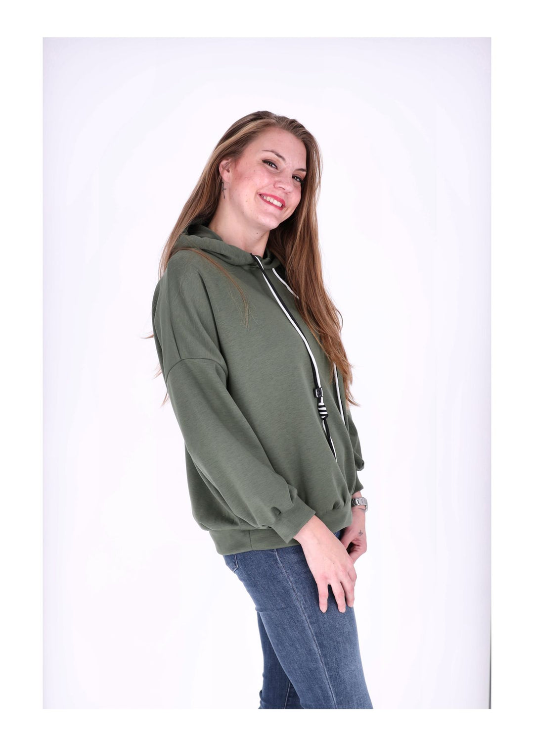 Kapuzensweat Damen Splash of Color