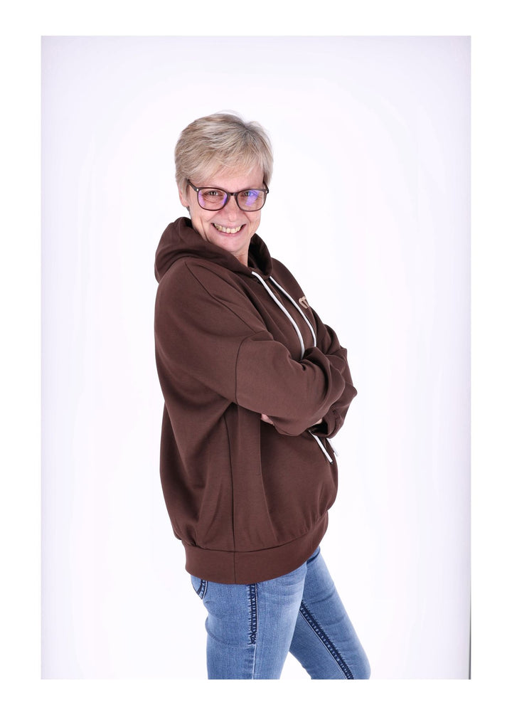 Kapuzensweat Damen Splash of Color