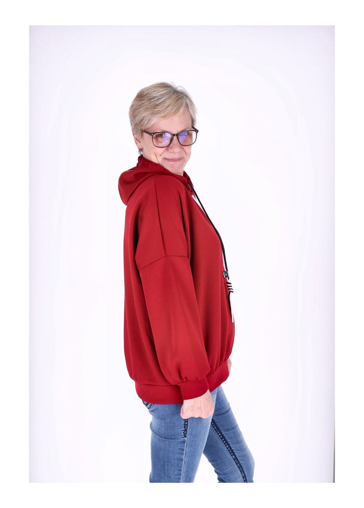 Kapuzensweat Damen Splash of Color