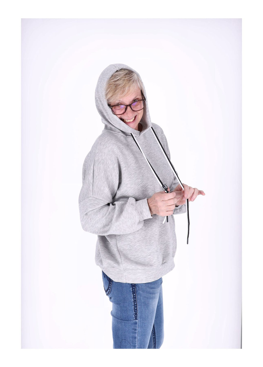 Kapuzensweat Damen Splash of Color