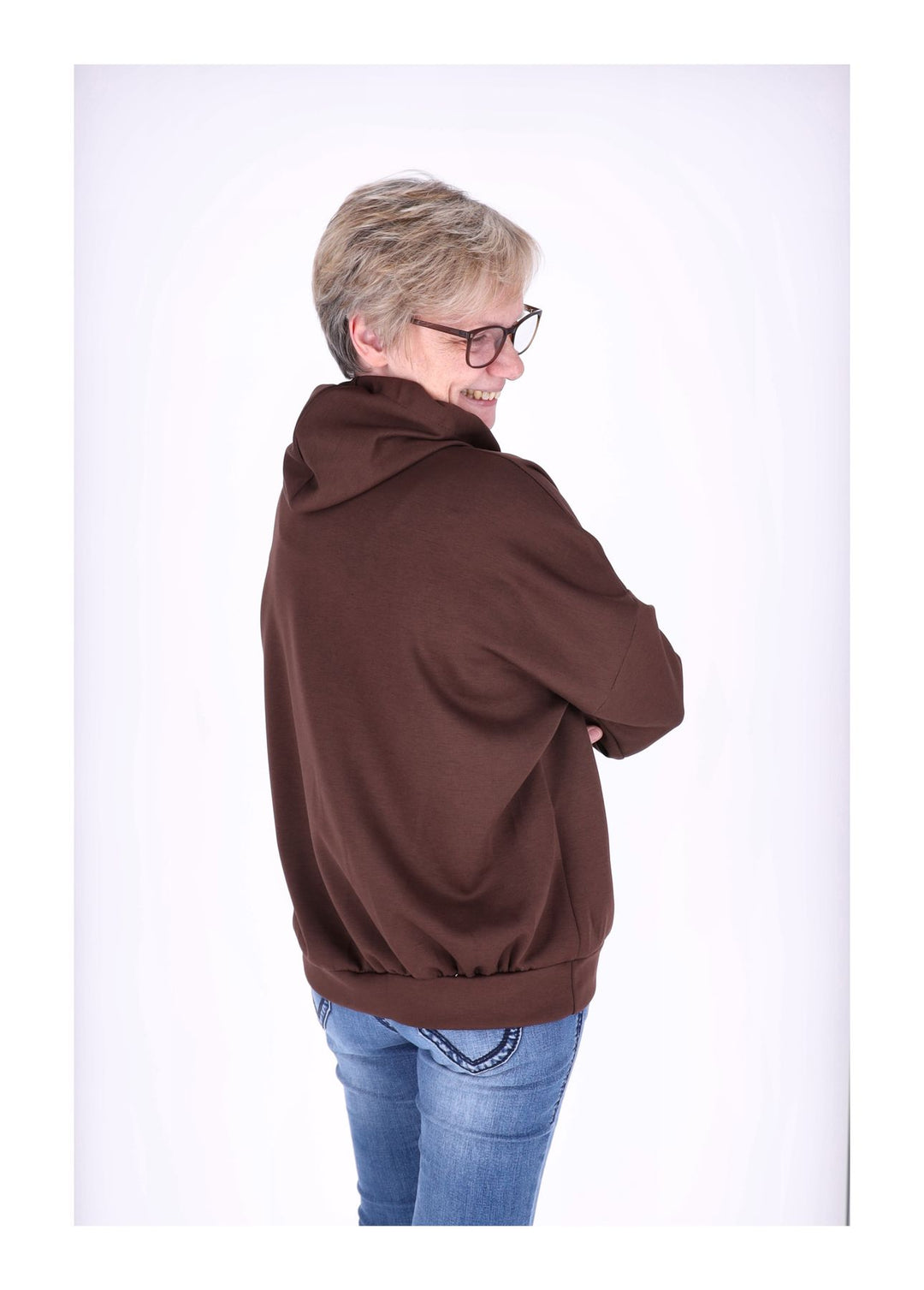 Kapuzensweat Damen Splash of Color
