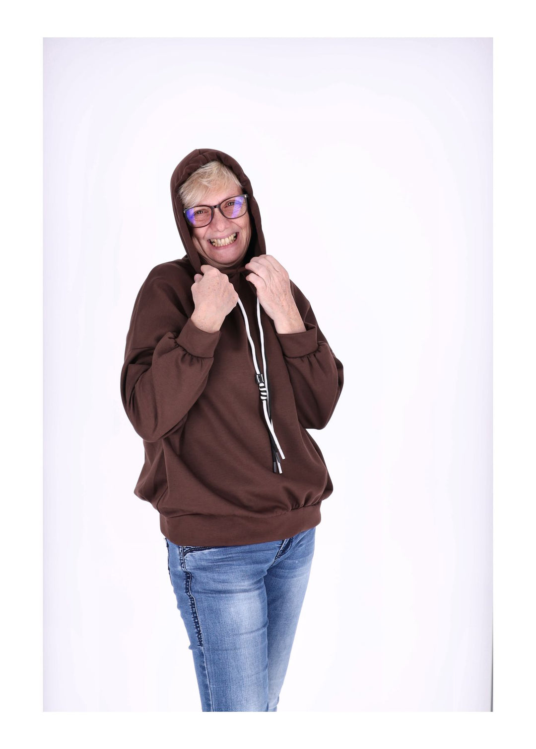 Kapuzensweat Damen Splash of Color