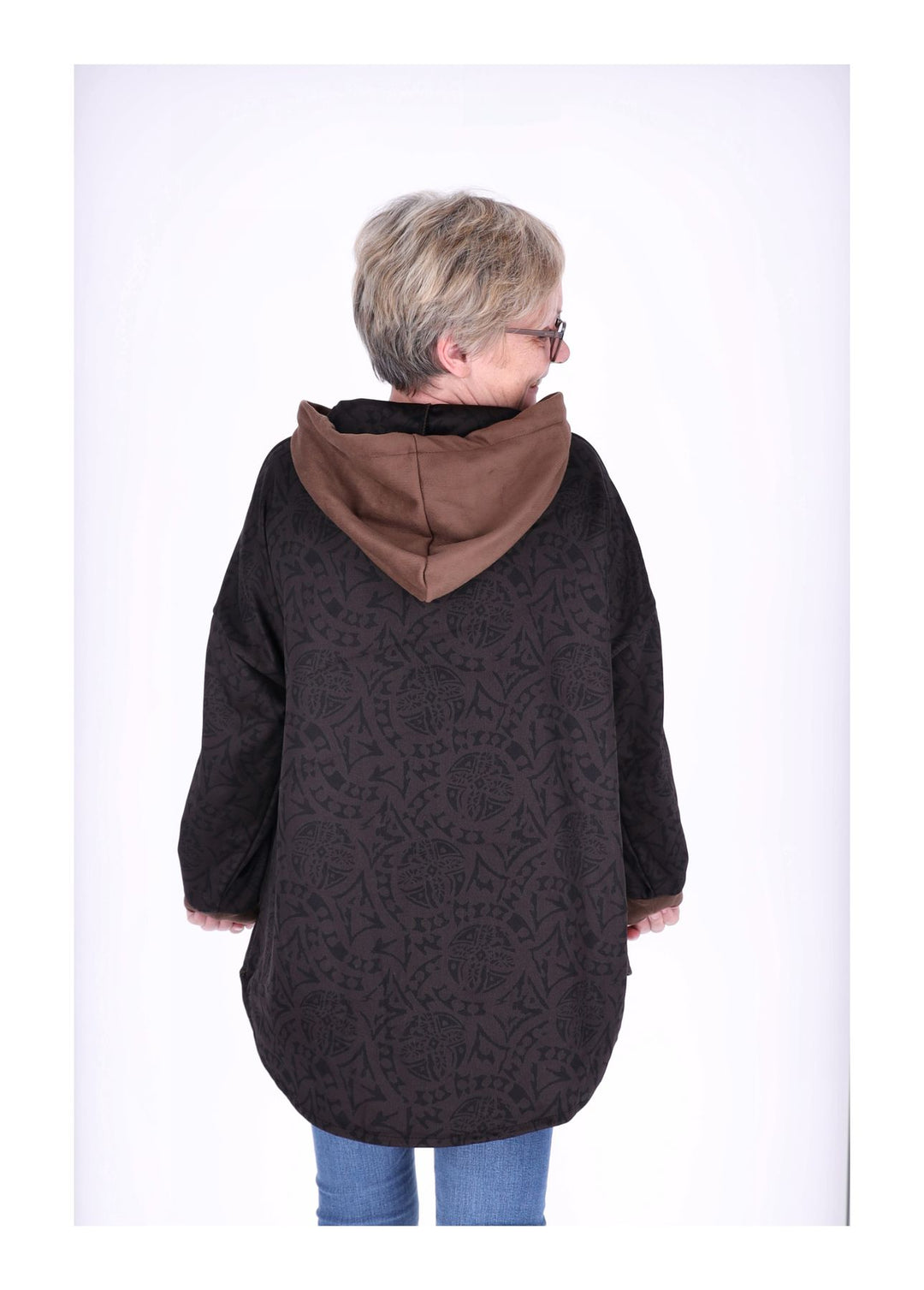 Kapuzensweat Damen Splash of Color