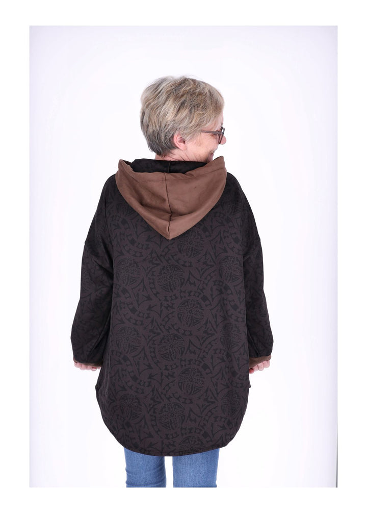Kapuzensweat Damen Splash of Color