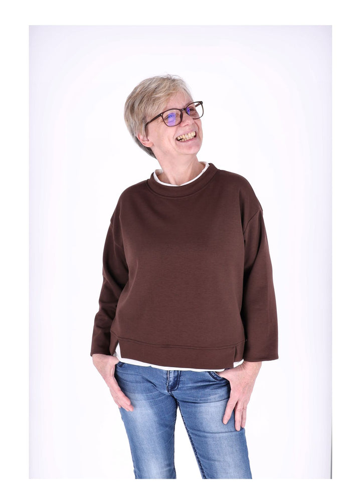 Splash of Color Damen Sweatshirt Double Layer