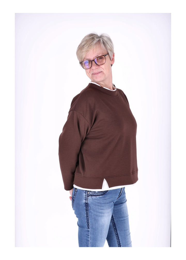 Splash of Color Damen Sweatshirt Double Layer