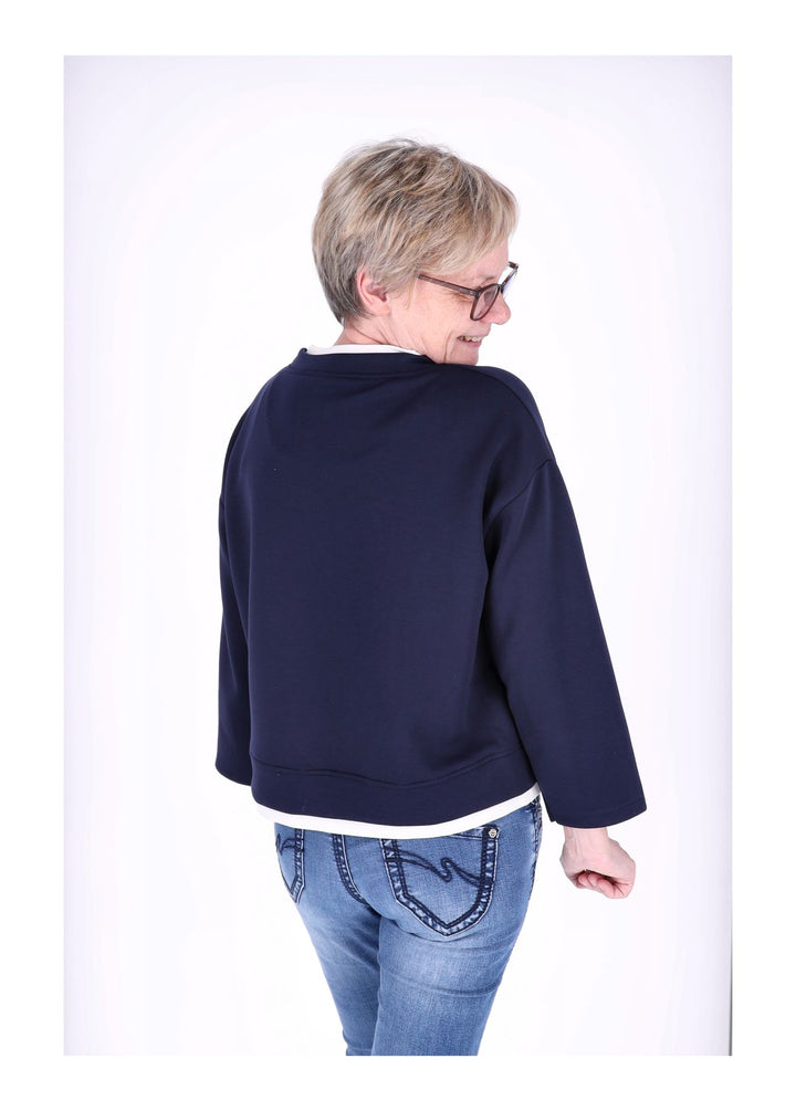 Splash of Color Damen Sweatshirt Double Layer