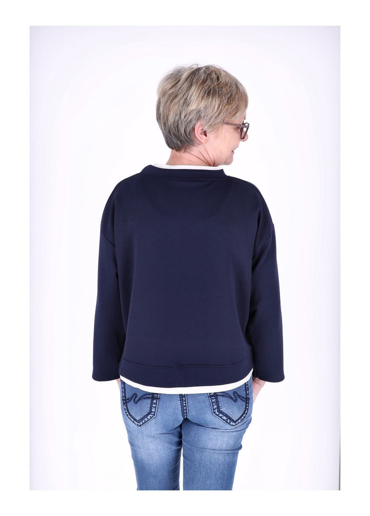 Splash of Color Damen Sweatshirt Double Layer