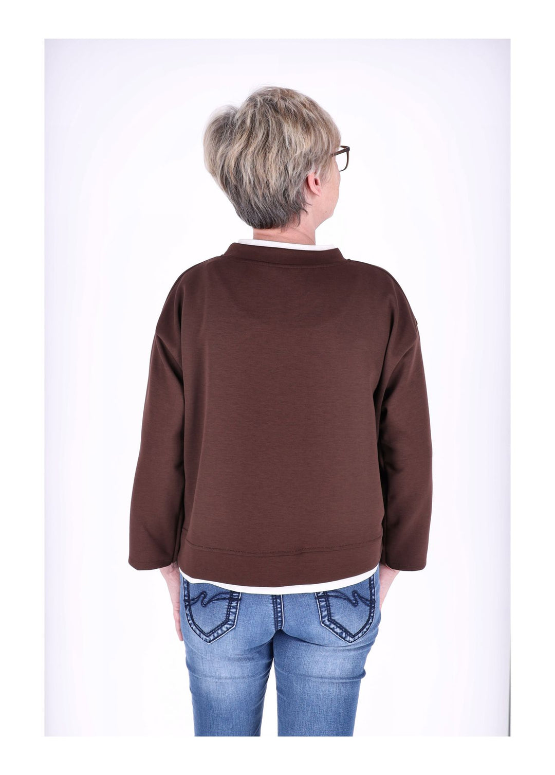 Splash of Color Damen Sweatshirt Double Layer