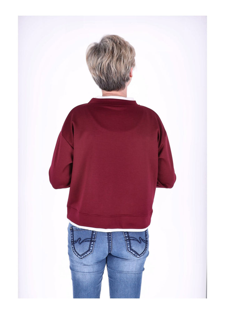 Splash of Color Damen Sweatshirt Double Layer