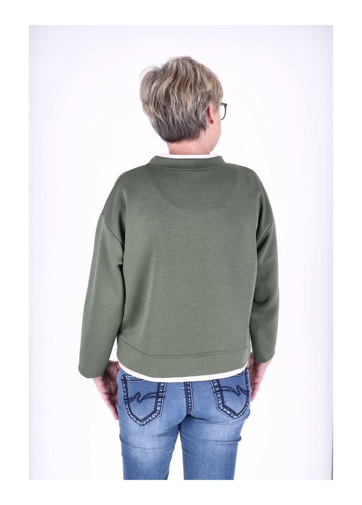 Splash of Color Damen Sweatshirt Double Layer