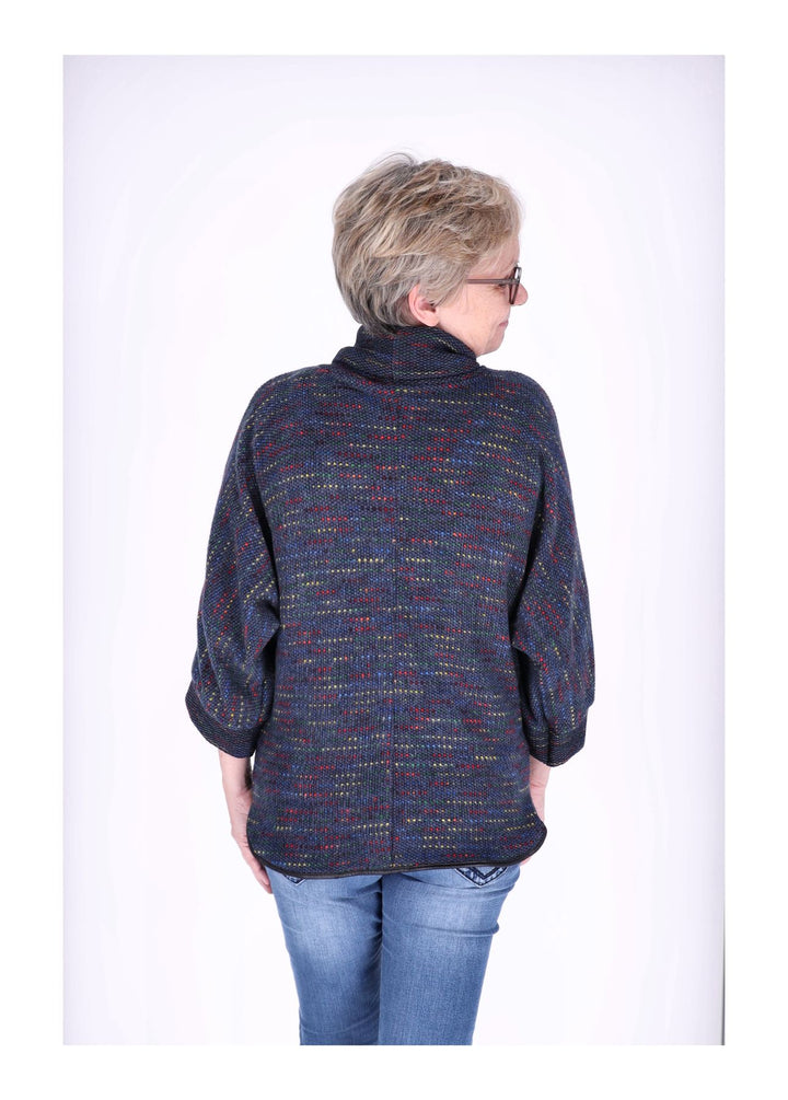 Splash of Color Damen Shirt Rollkragen