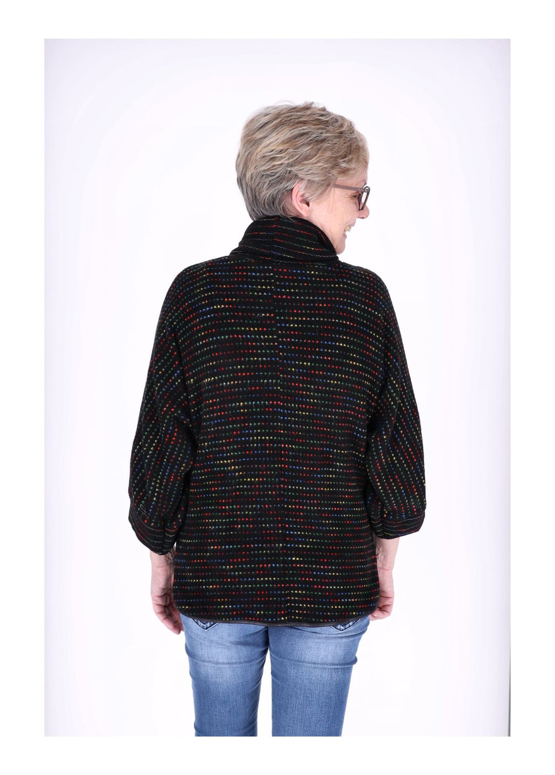 Splash of Color Damen Shirt Rollkragen