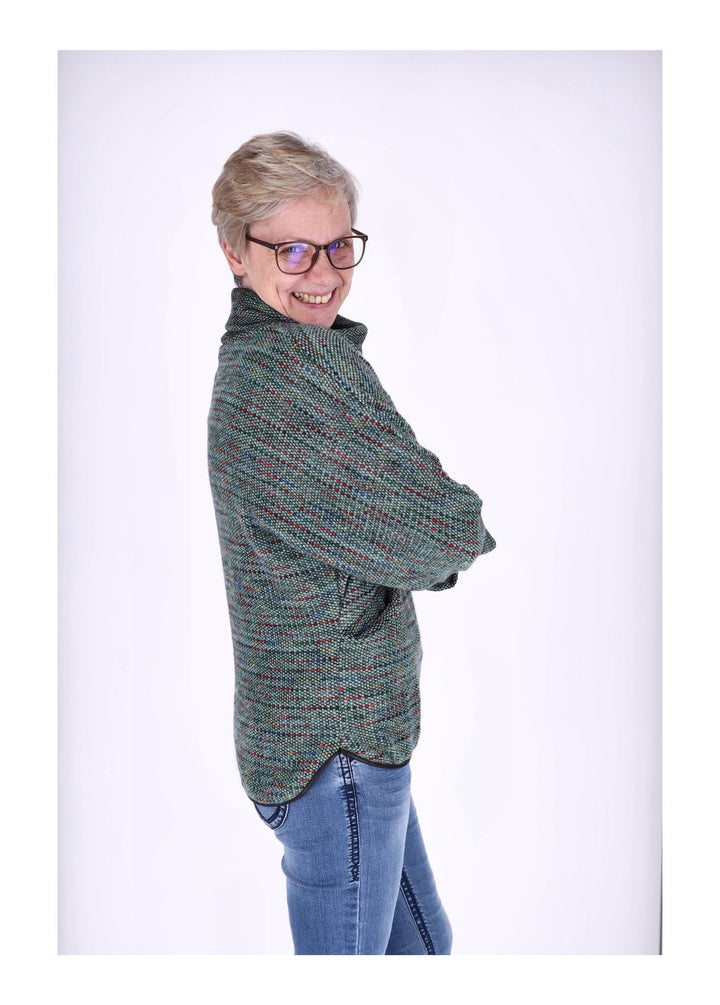 Splash of Color Damen Shirt Rollkragen