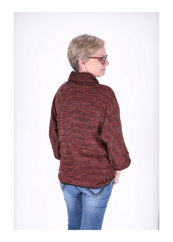 Splash of Color Damen Shirt Rollkragen