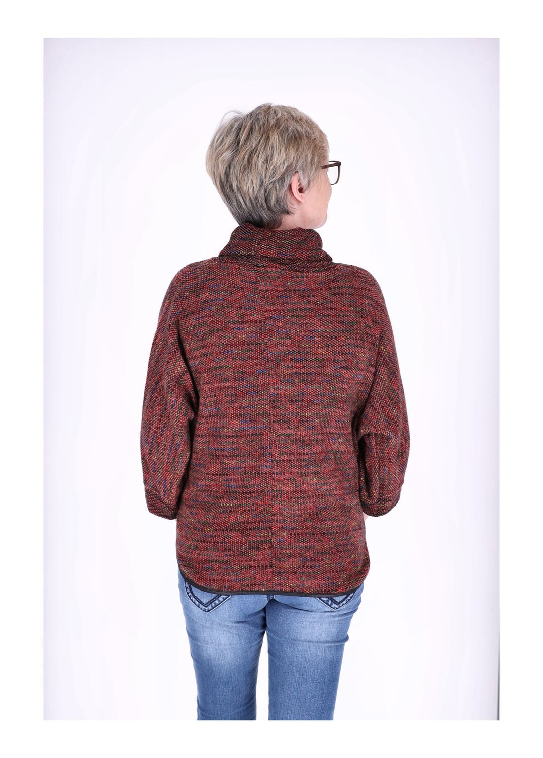 Splash of Color Damen Shirt Rollkragen