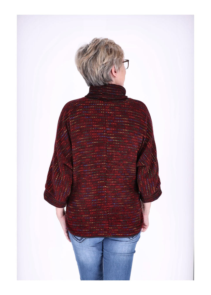 Splash of Color Damen Shirt Rollkragen