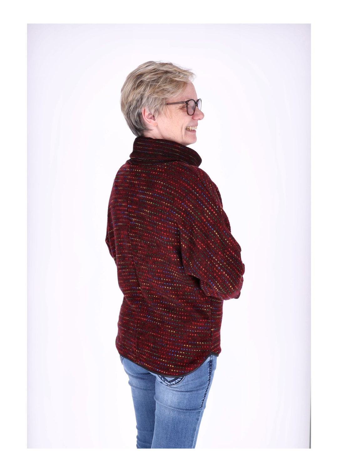 Splash of Color Damen Shirt Rollkragen