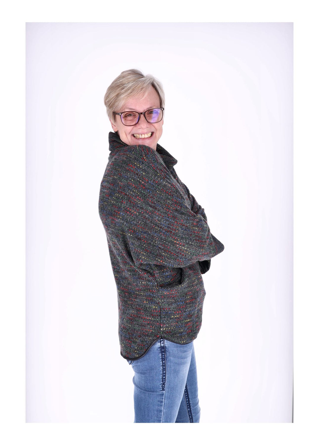 Splash of Color Damen Shirt Rollkragen