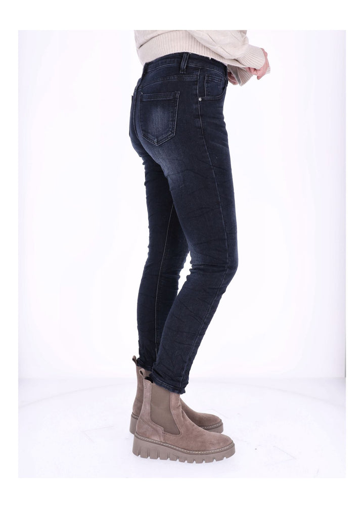 Splash of Color Skinny Jeans Damen