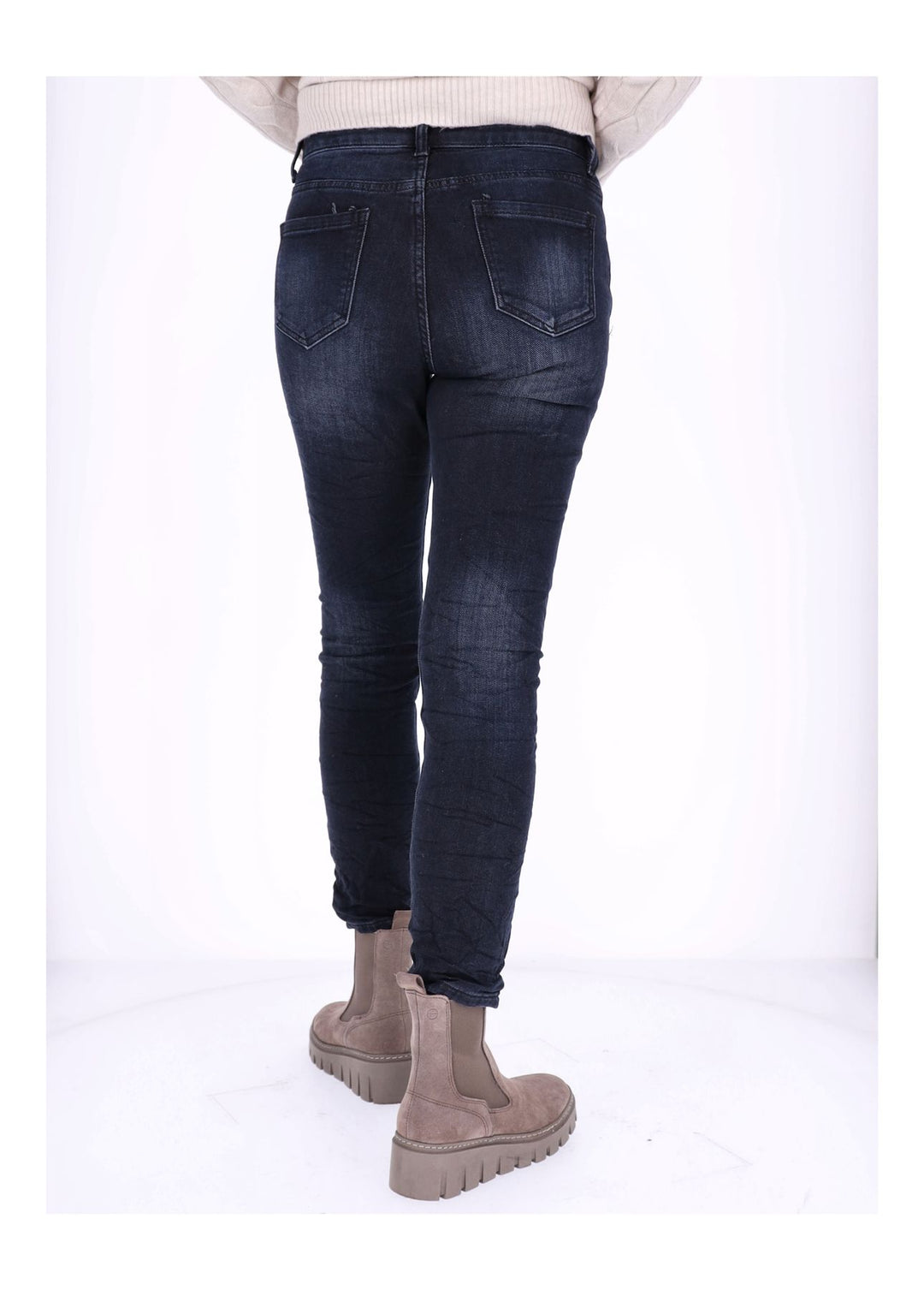 Splash of Color Skinny Jeans Damen