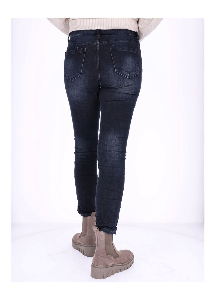 Splash of Color Skinny Jeans Damen