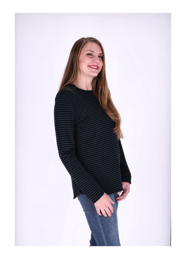 Splash of Color Ringel Damen-Shirt